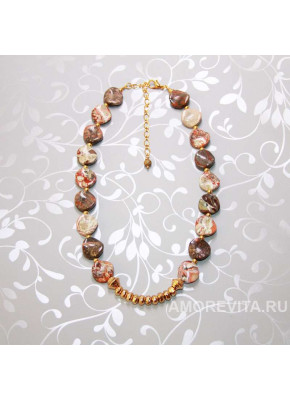 Колье из Яшмы океанической