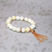 Браслет из Перламутра с подвеской из цепочек