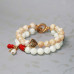 Браслет из Перламутра на замочке с Кораллом и с подвесками